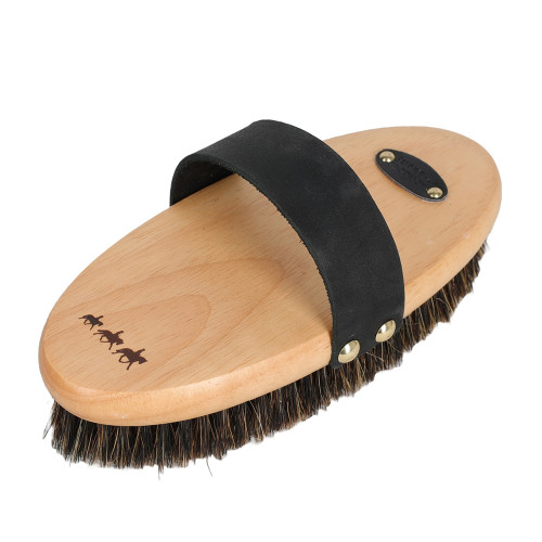 Supreme Products Gleaming Coat Body Brush - Wood - 19.6cm x 9cm