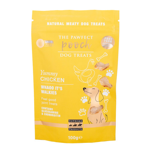 Supreme Products Pawfect Pooch Wahoo It's Walkies Feel Good Joint Treats - 100g