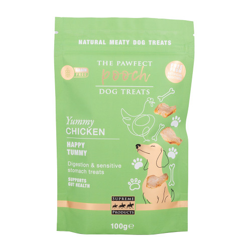 Supreme Products Pawfect Pooch Happy Tummy Digestive Treats - 100g