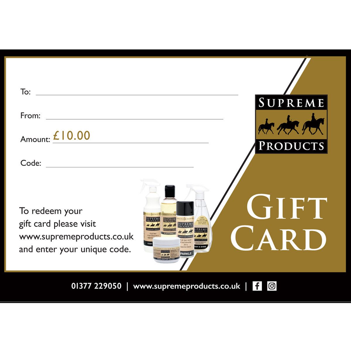 Gift Vouchers