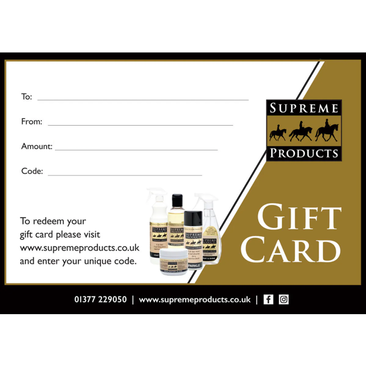 Supreme Products Gift Card Supreme Products Gift Card